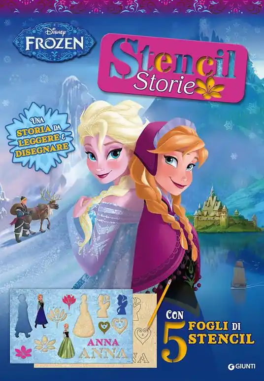 Frozen. Stencil storie. Ediz. illustrata Consegna Rapida