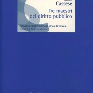 Offerta Speciale Tre maestri del diritto pubblico