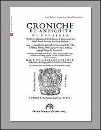 Croniche et antichità di Calabria Solo Oggi