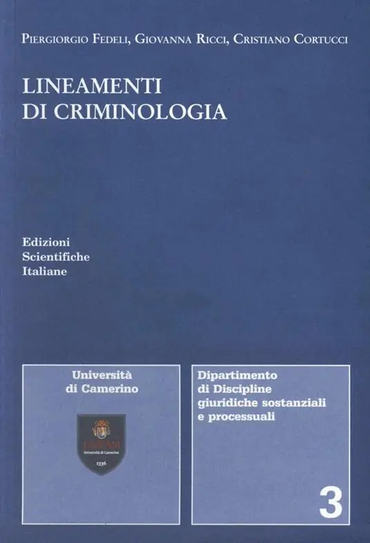 Saldi Lineamenti di criminologia