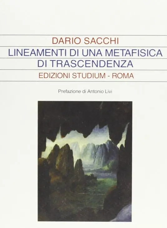 Lineamenti di una metafisica di trascendenza Saldi