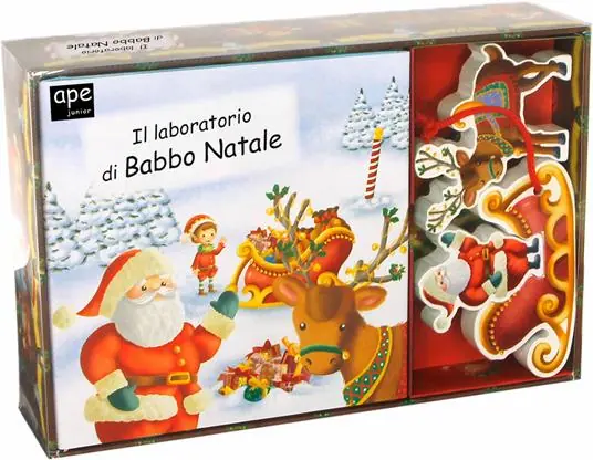 Il laboratorio di Babbo Natale. Little village. Ediz. a colori. Con gadget Offerta Limitata