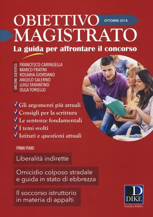 Prezzo Di Fabbrica Obiettivo magistrato. La guida per affrontare il concorso (2018). Vol. 10 Ottobre