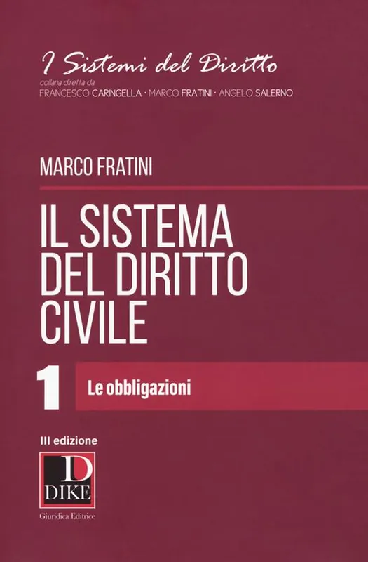 Il sistema del diritto civile. Vol. 1 Le obbligazioni Acquista Ora