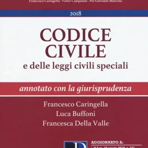 Spedito Oggi Codice civile e delle leggi civili speciali. Annotato con la giurisprudenza. Con espansione online