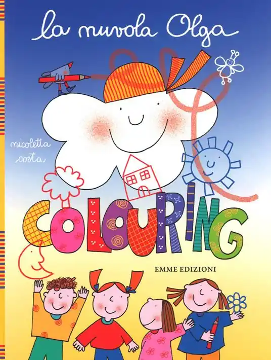 Scelto Dai Clienti La nuvola Olga. Colouring