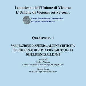 Offerta Lampo Valutazione d‘azienda, alcune criticità del processo di stima con particolare riferimento alle PMI