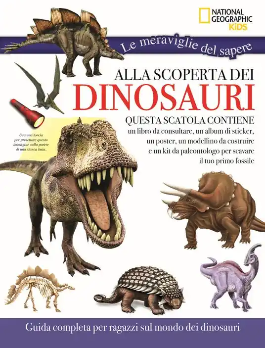 Alla scoperta dei dinosauri. Le meraviglie del sapere. Ediz. a colori. Con gadget Promozione