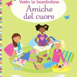 Amiche del cuore. Con adesivi. Ediz. a colori Novità
