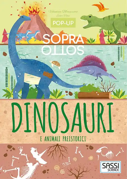 Dinosauri e animali preistorici. Pop-up sopra e sotto. Ediz. a colori Compra Adesso