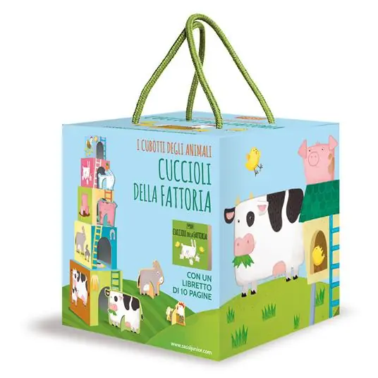 Direttamente Dal Produttore Cuccioli della fattoria. I cubotti degli animali. Ediz. a colori. Con gadget