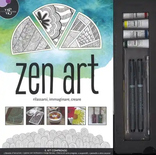 Professionale Zen Art. Rilassarsi, immaginare, creare. Ediz. a colori. Con gadget
