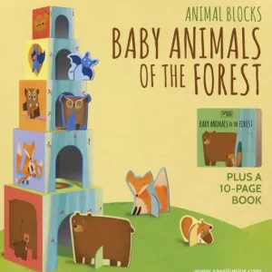 Baby animals of the forest. Animal blocks. Ediz. a colori. Con Gioco Pagamento Sicuro