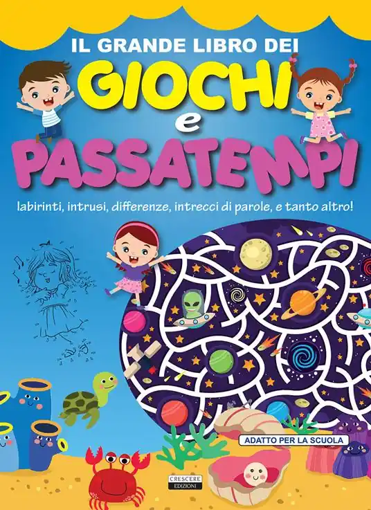 Il grande libro dei giochi e passatempi. Labirinti, intrusi, differenze, intrecci di parole e tanto altro! Must-Have