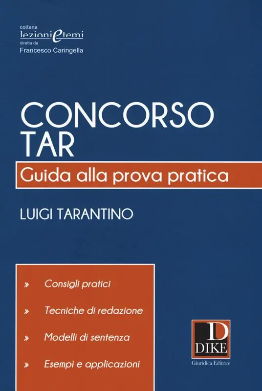Concorso TAR. Guida alla prova pratica Pagamento Sicuro