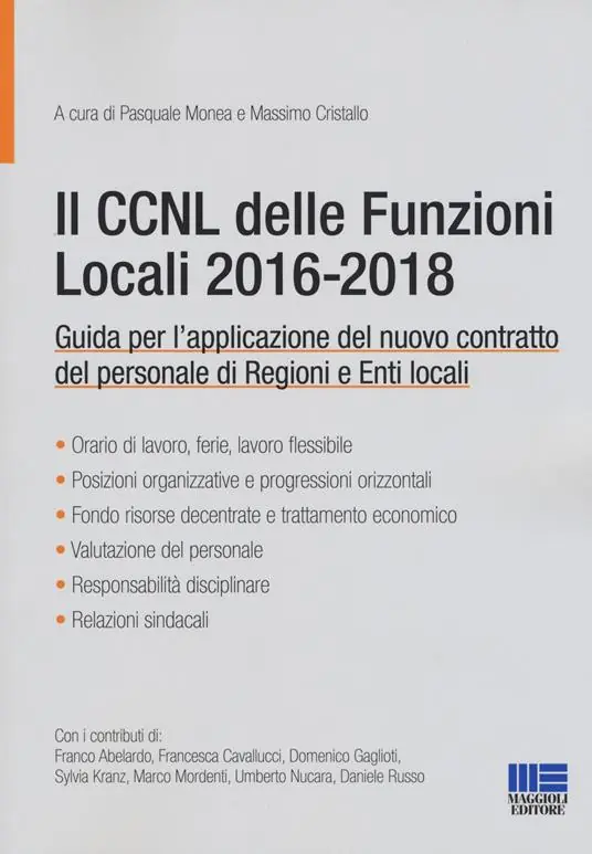Prezzo Di Fabbrica Il CCNL delle funzioni locali 2016-2018