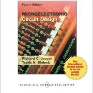 Microelectronic circuit design Offerta Speciale