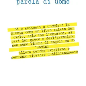 Occasione Imperdibile Bibbia parola di uomo