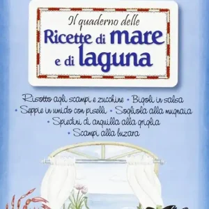 Quaderno delle ricette di mare e di laguna Occasione