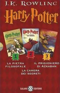 Bestseller Harry Potter La pietra filosofale-La camera dei segreti-Il prigioniero di Azkaban