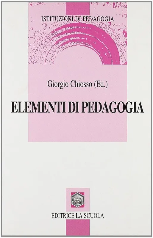Ultime Pezzi Elementi di pedagogia. L‘evento educativo tra necessità e possibilità