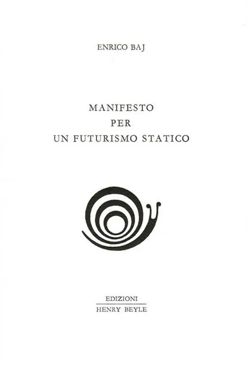 A Buon Prezzo Manifesto per un futurismo statico