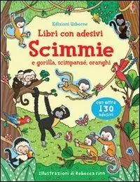 Scimmie. Con adesivi. Ediz. illustrata Nuova Collezione