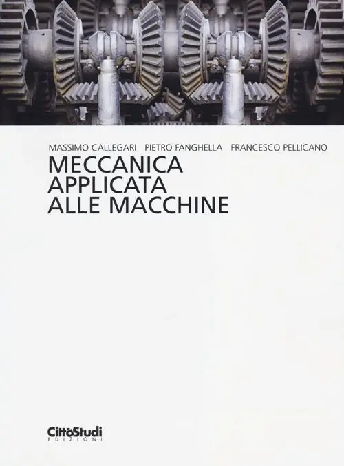 Direttamente Dal Produttore Meccanica applicata alle macchine