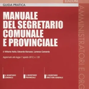 Popolare Manuale del segretario comunale e provinciale