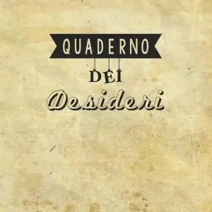 Quaderno dei desideri Nuovo Arrivo