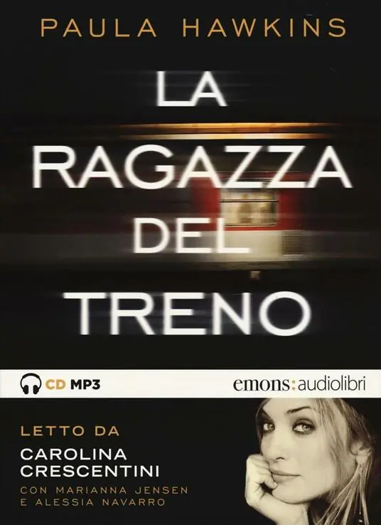 Promo Stagionale La ragazza del treno letto da Carolina Crescentini, Marianna Jensen, Alessia Navarro. Audiolibro. CD Audio formato MP3