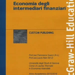 Reso Gratuito Economia degli intermediari finanziari. Ediz. illustrata