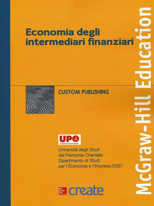 Nuovo Arrivo Economia degli intermediari finanziari