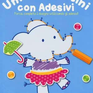 Prezzo Basso Unisci i puntini. Copertina azzurra (1-25). Con adesivi