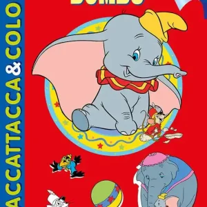 Affare Dumbo. Staccattacca e colora. Con adesivi. Ediz. illustrata