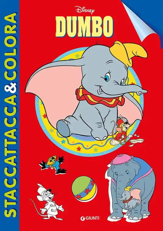 Affare Dumbo. Staccattacca e colora. Con adesivi. Ediz. illustrata
