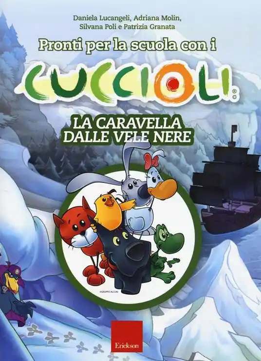 Nuovo Arrivo Pronti per la scuola con i cuccioli. La caravella dalle vele nere