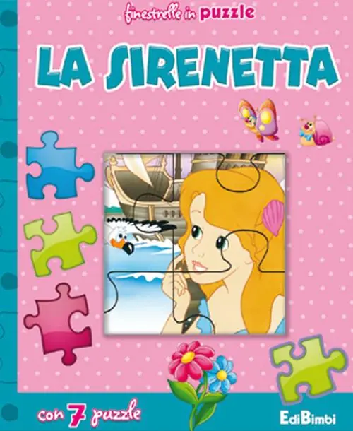 Promo Stagionale La sirenetta. Finestrelle in puzzle. Ediz. illustrata