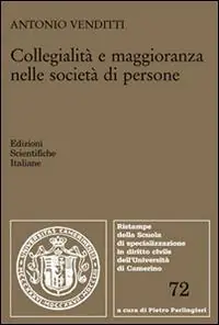 Offerta Collegialità e maggioranza nelle società di persone