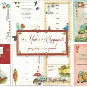 12 menu e 12 segnaposto Offerta