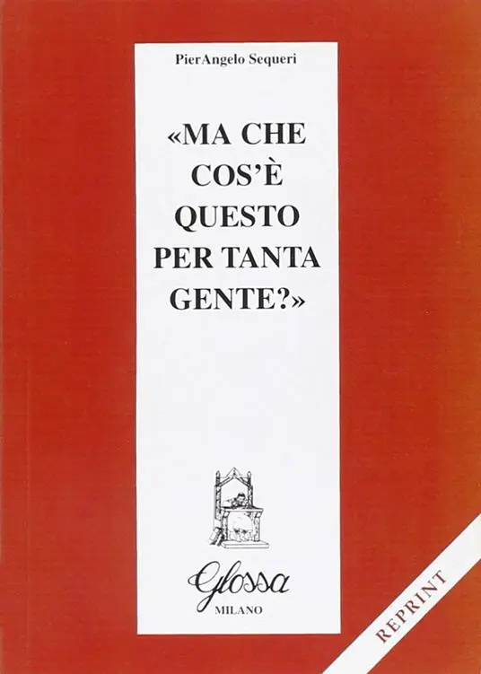 Promozione Esclusiva Ma che cos‘è questo per tanta gente?