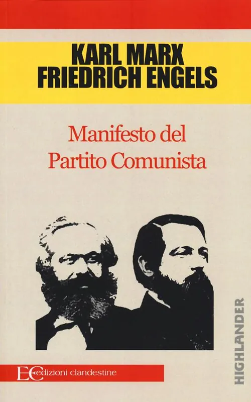 Compra Oggi Stesso Il manifesto del Partito Comunista