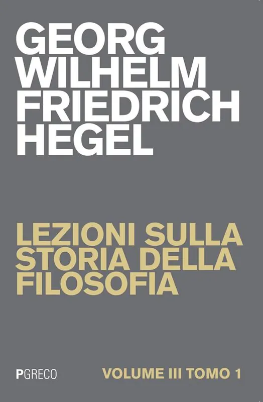Lezioni sulla storia della filosofia. Vol. 3/1 Saldi