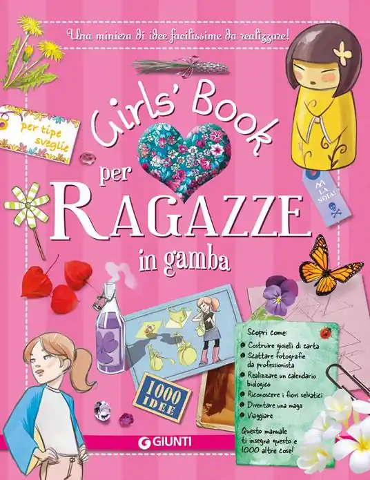 Girls‘ book per ragazze in gamba. Con adesivi Pagamento Sicuro