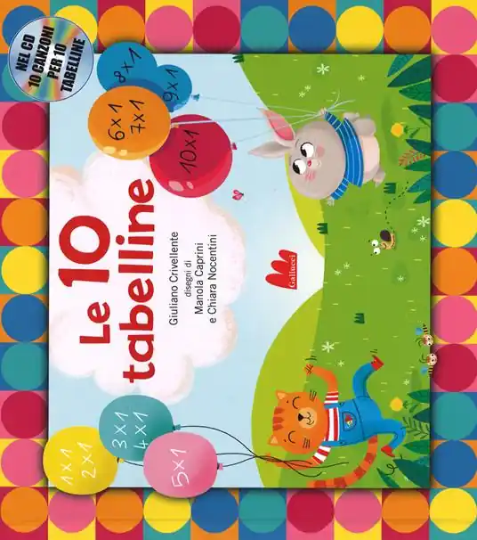 Bestseller Le 10 tabelline. Con CD Audio