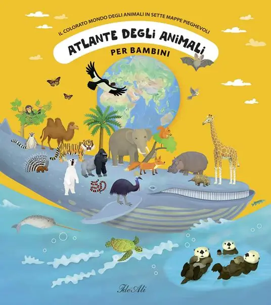 Solo Oggi Atlante degli animali per bambini. Il colorato mondo degli animali in sette mappe pieghevoli. Ediz. illustrata