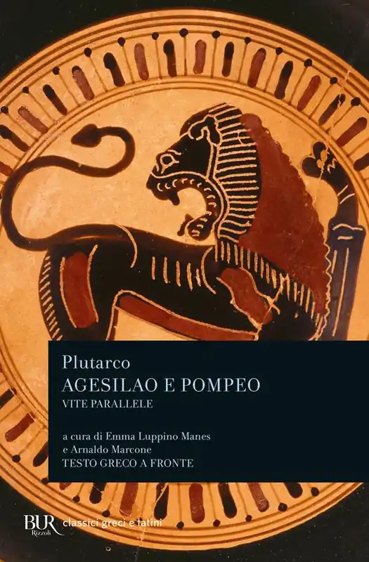 Vite parallele. Agesilao e Pompeo. Testo greco a fronte Affare