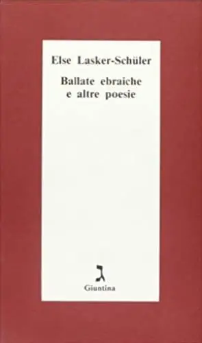 Ballate ebraiche e altre poesie Ultima Occasione