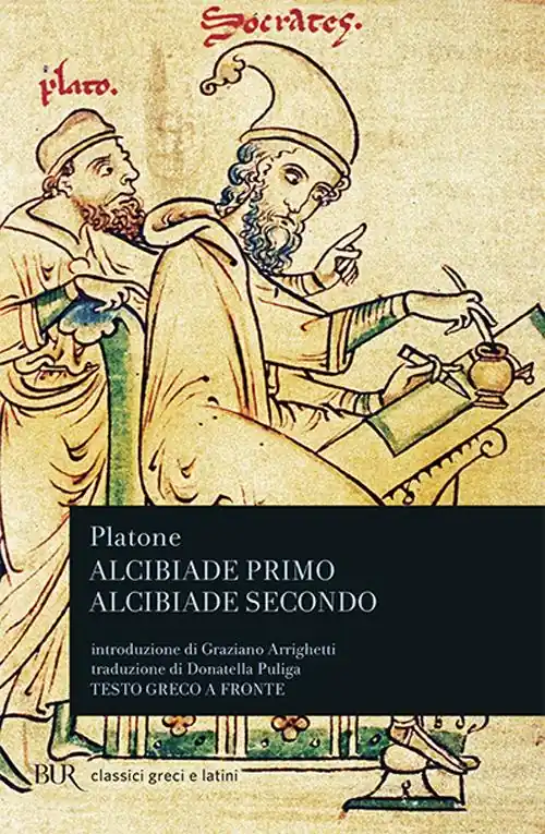 Occasione Alcibiade primo-Alcibiade secondo. Testo greco a fronte
