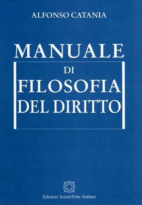 Manuale di filosofia del diritto Occasione